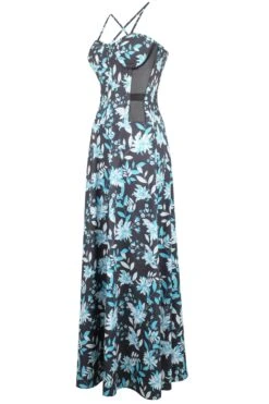 Full Steel Boned Maxi Corset Dress With Mesh Panels -Corset Story SDS008 3 80e3c97b 59be 4743 8ad4 748faeb7a47a