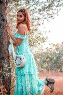 Mesh Panel Sleeved Corset Dress 33 Mesh Panel Sleeved Corset Dress -Corset Story SDS010 Customerpic June2021 6