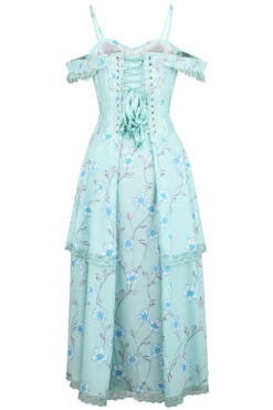 Mesh Panel Sleeved Corset Dress 29 Mesh Panel Sleeved Corset Dress -Corset Story SDS010 2 e11f8f18 e71e 4c2f 8325 e465d146461a