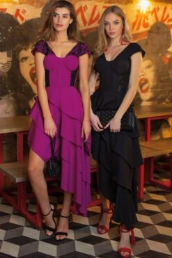 Little Black Corseted Dress -Corset Story SDS013 9 f2872b7c 2112 42e7 ad21 935c7cb9a23b