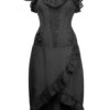 Evening Black Corset Dress