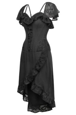 Evening Black Corset Dress -Corset Story SDS0233