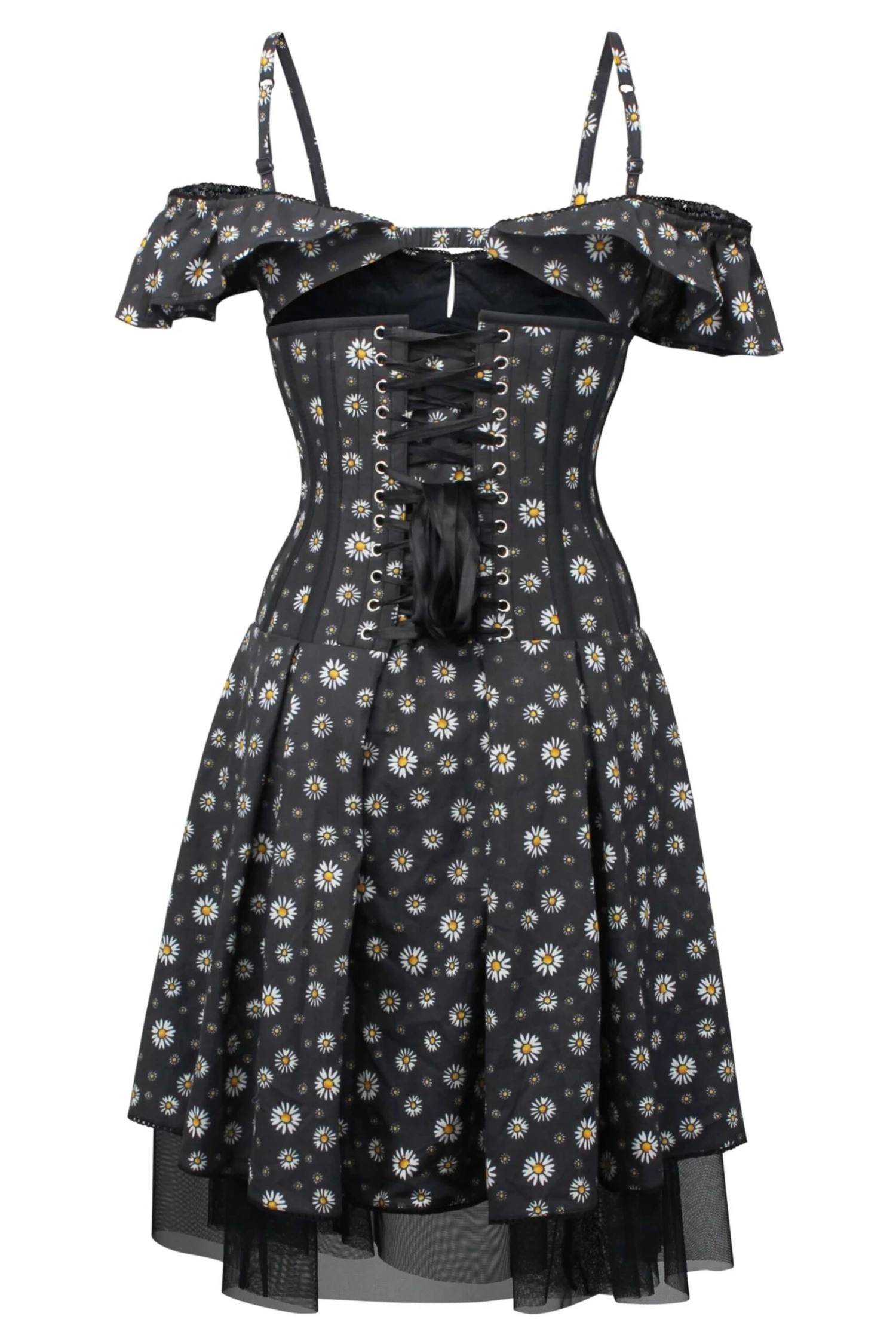 Bardot Americana Daisy Print Corset Dress 3 Bardot Americana Daisy Print Corset Dress - Image 3