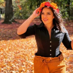 Black Corset Shirt -Corset Story SST003 Customerpic June2021 1 2b90ca9d ee84 4c44 9f48 9417dd5e5bd5