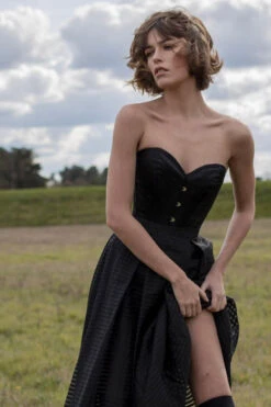 Instant Shape Classic Overbust - Jet Black 23 Instant Shape Classic Overbust - Jet Black -Corset Story VICSFA1005JBK Customerpic June2021 1