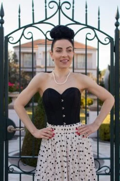 Instant Shape Classic Overbust - Jet Black 20 Instant Shape Classic Overbust - Jet Black -Corset Story VICSFA1005JBK September 2020 website 1