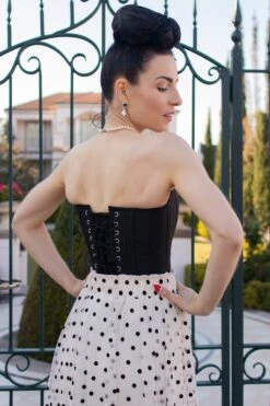 Instant Shape Classic Overbust - Jet Black 21 Instant Shape Classic Overbust - Jet Black -Corset Story VICSFA1005JBK September 2020 website 2