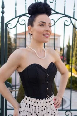 Instant Shape Classic Overbust - Jet Black 16 Instant Shape Classic Overbust - Jet Black -Corset Story VICSFA1005JBK September 2020 website 6