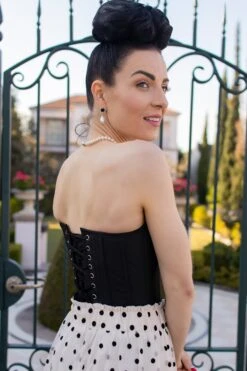 Instant Shape Classic Overbust - Jet Black 17 Instant Shape Classic Overbust - Jet Black -Corset Story VICSFA1005JBK September 2020 website 7