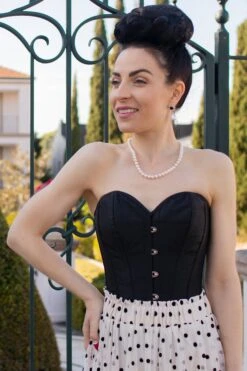 Instant Shape Classic Overbust - Jet Black 22 Instant Shape Classic Overbust - Jet Black -Corset Story VICSFA1005JBK September 2020 website 8