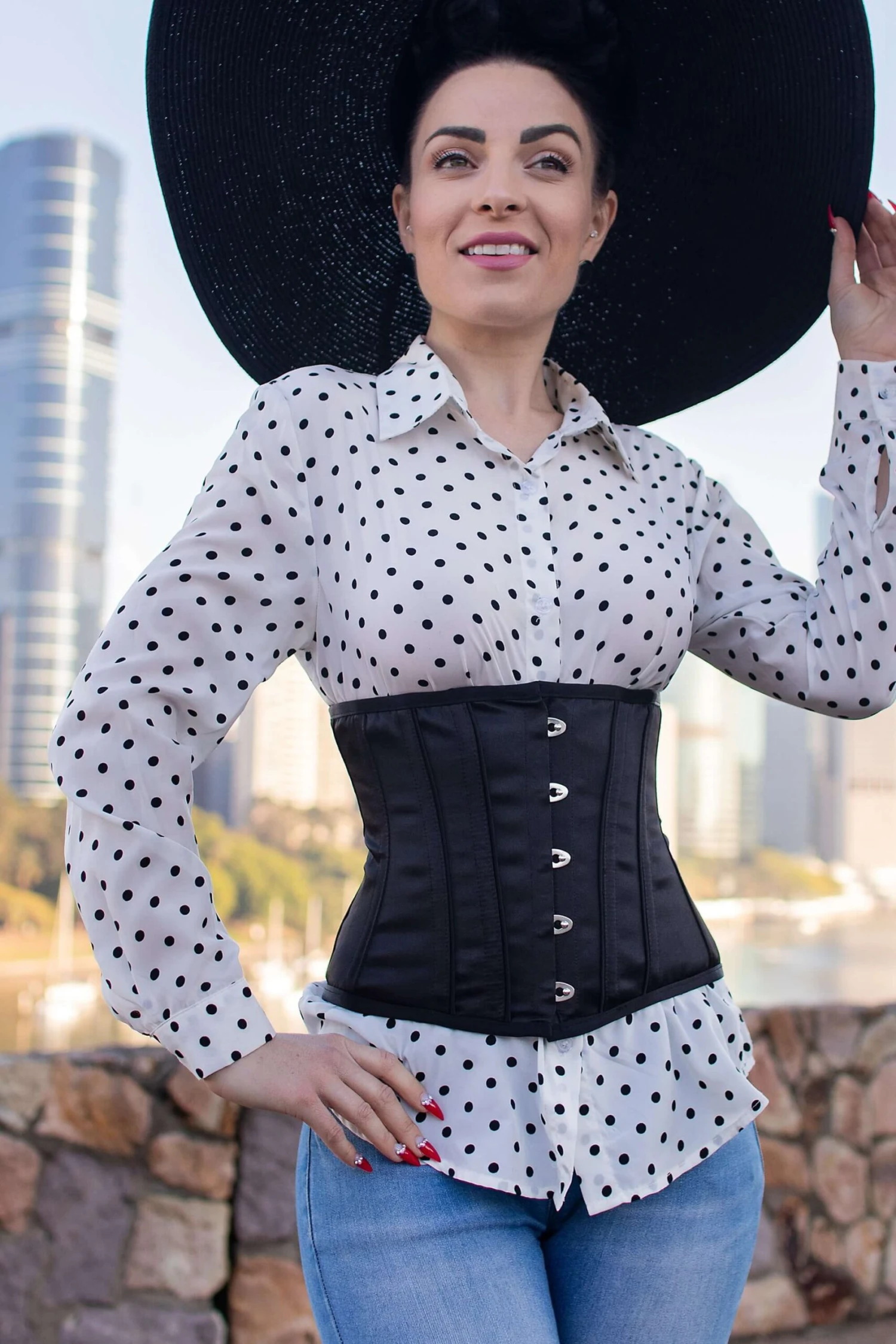 Classic Underbust - Jet Black 2 Classic Underbust - Jet Black - Image 2