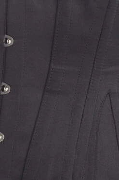 Black Waist Training Underbust Corset 7 Black Waist Training Underbust Corset -Corset Story WT 001 3