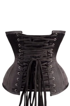 Long Line Expert Waist Training Underbust Corset Black -Corset Story WT 0072