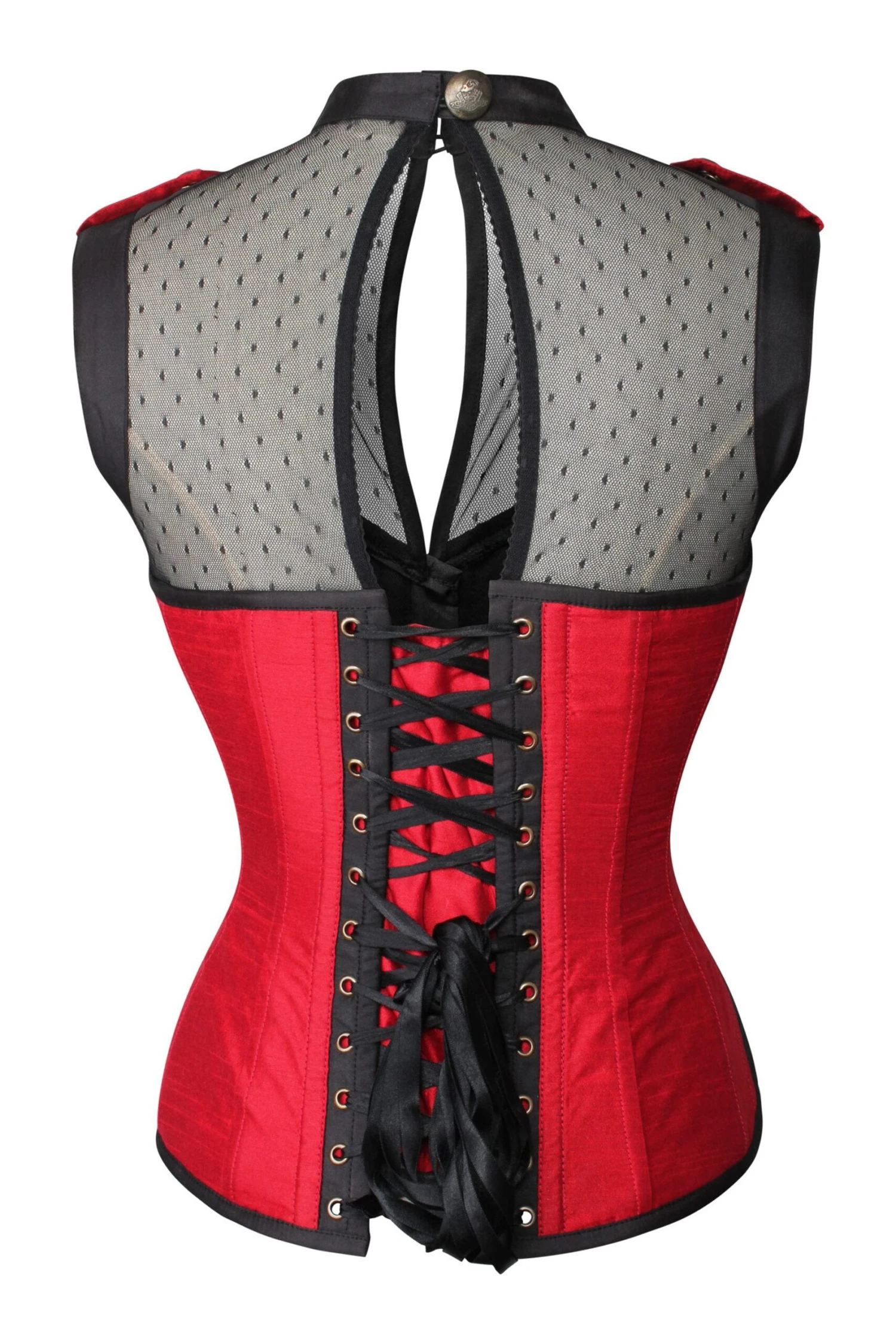 Military Inspired Corset Tunic Top 3 Military Inspired Corset Tunic Top - Image 3