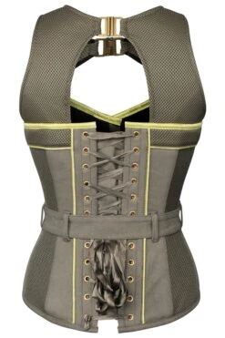 Military Style Zip And Buckle Corset 6 Military Style Zip And Buckle Corset -Corset Story WTS2132 553f7d3b 8c2a 410a 90c2 3be142812d15