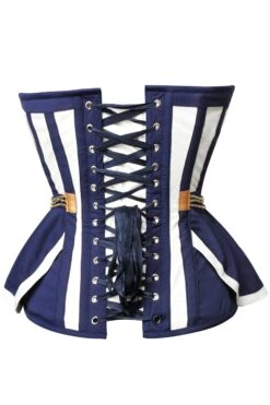 Naval Inspired Overbust Corset -Corset Story WTS2142