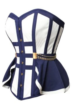 Naval Inspired Overbust Corset -Corset Story WTS2143
