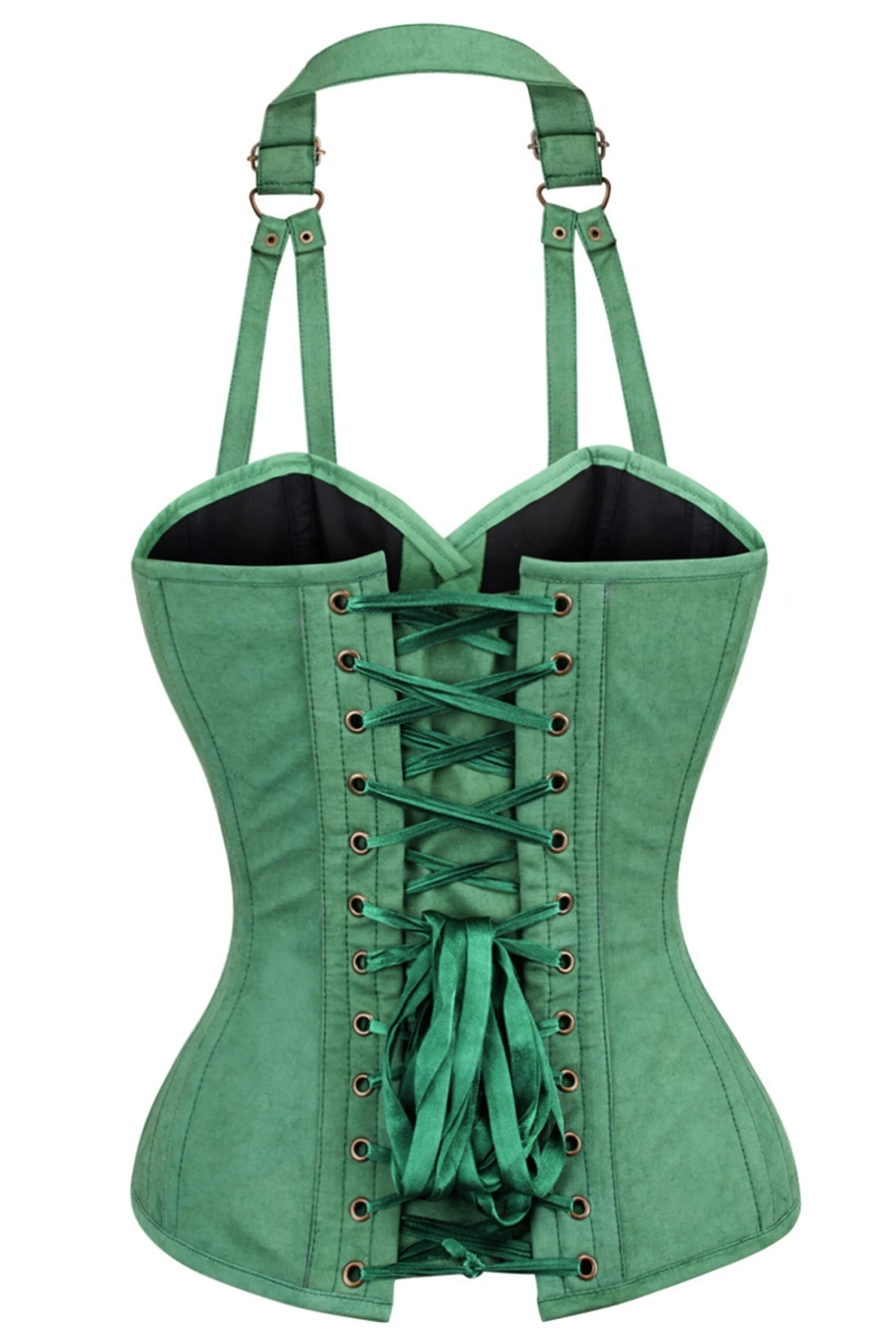 Military Inspired Burlesque Corset 6 Military Inspired Burlesque Corset - Image 6