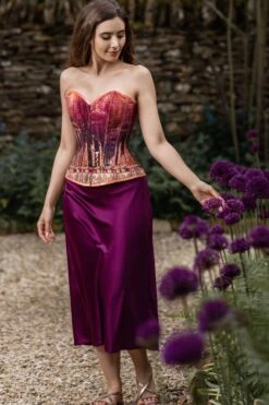 ARCHITECTURAL PRINT WAIST TAMING CORSET -Corset Story WTS531 2 0391d3a5 17de 4aab 8b90 8c64f5f0f94b