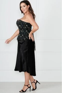 Ditsy Floral Printed Cotton Overbust Corset -Corset Story WTS601 2 b351ed54 f3cd 4ecc 8f5a 4db3f90206d9