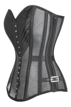 Lingerie Black Mesh Overbust -Corset Story WTS604 2