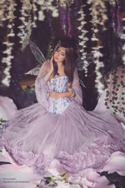 Historically Inspired 1800-1850 Overbust Corset -Corset Story WTS809 meta.morph claudiaivensphotography