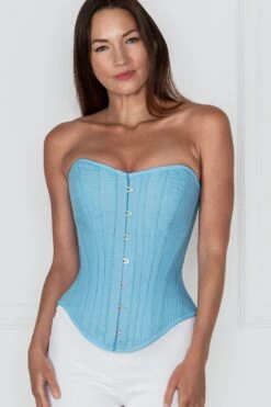 Historically Inspired 1800-1850 Cotton Overbust Corset -Corset Story WTS810 1 44fb40f5 bc09 494b 95d7 9e64b8a4e55c