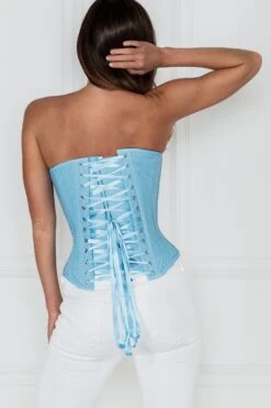 Historically Inspired 1800-1850 Cotton Overbust Corset -Corset Story WTS810 2