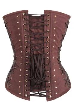 Steampunk LARP Overbust Corset With Buckles -Corset Story WTS817 3