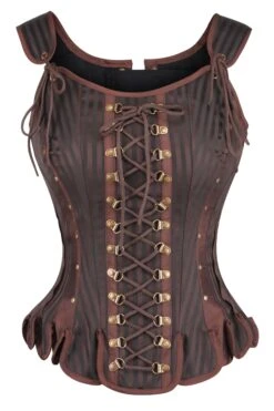 Medieval Inspired Steampunk LARP Corset -Corset Story WTS818 2