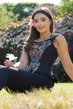 Historically Inspired Brocade Overbust 21 Historically Inspired Brocade Overbust -Corset Story WTS821 website 7