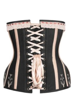 Historic Brocade Underbust Corset With Flossing -Corset Story WTS826 2