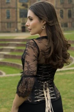 Steampunk Buckled Corset With Separate Lace Bolero -Corset Story WTS832 website 1