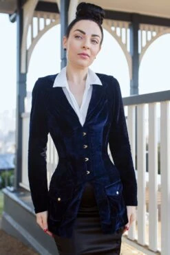 Velvet Corseted Jacket 15 Velvet Corseted Jacket -Corset Story WTS833 November 2020 website 4 9c9b0522 0e7d 4f26 93b8 439d56e348d1
