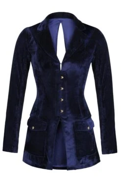 Velvet Corseted Jacket