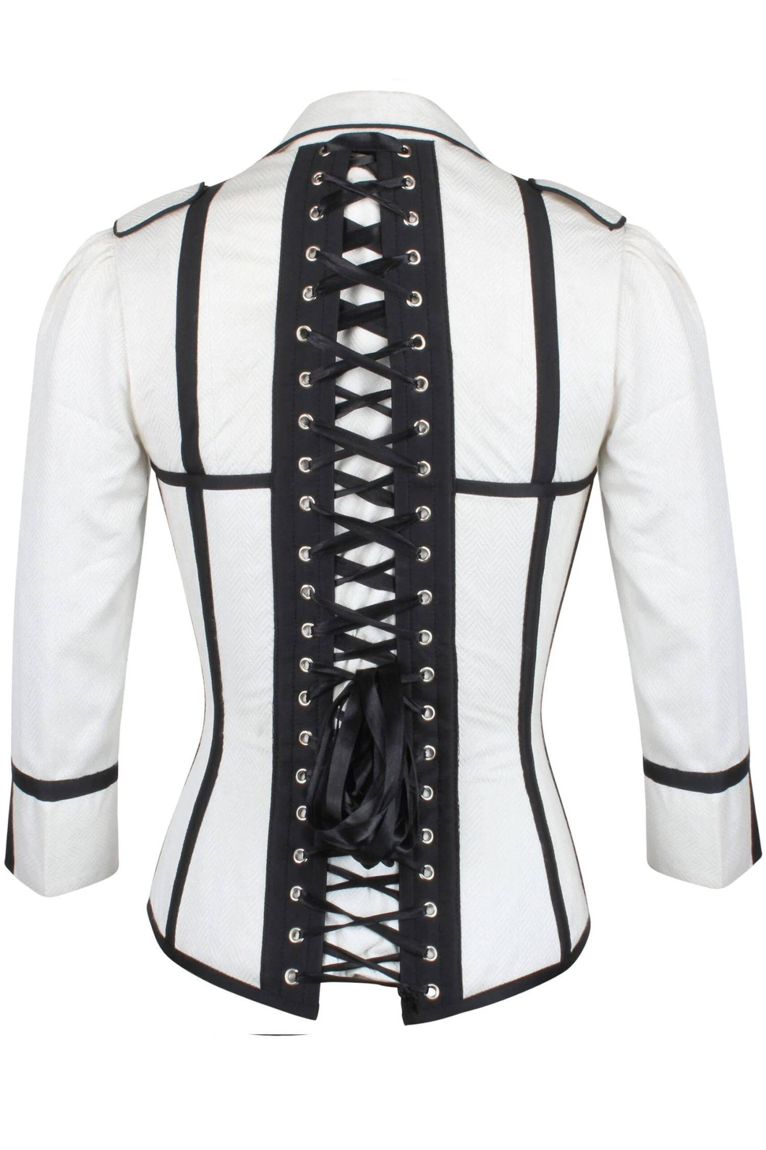 Steampunk Double Breasted Corset Jacket 10 Steampunk Double Breasted Corset Jacket - Image 10