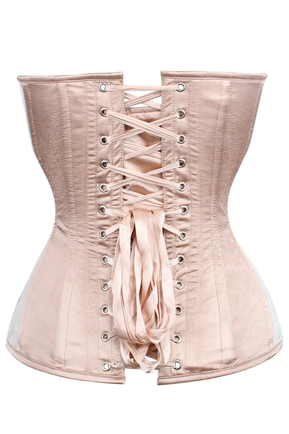Champagne Undertone Mesh Corset 8 Champagne Undertone Mesh Corset - Image 8