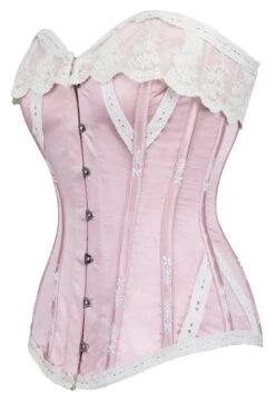 Historic Lace Corset Finished With Flossing