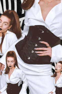 Black Burlesque Underbust With Bullet Hip Gores -Corset Story WTS930 Customerpic June2021 2 c613f805 b1cb 4fdd b691 961fcd72d064