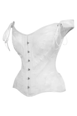 White Sleeved Corset -Corset Story WTS9513