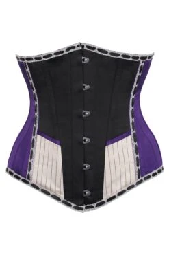 Purple Victorian Circus Inspired Longline Underbust