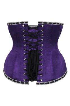 Purple Victorian Circus Inspired Longline Underbust -Corset Story WTSTE1102.1