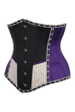 Purple Victorian Circus Inspired Longline Underbust -Corset Story WTSTE1103.1