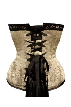 Instant Shape Victorian Olive Green Corset -Corset Story a3034 back