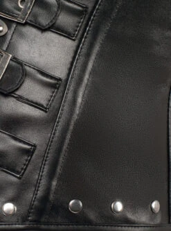 Black Leather Look PU Underbust With Halter Strap 19 Black Leather Look PU Underbust With Halter Strap -Corset Story a3506 detail 1 e6357aae c021 44fd ba55 2ab29abdfc19