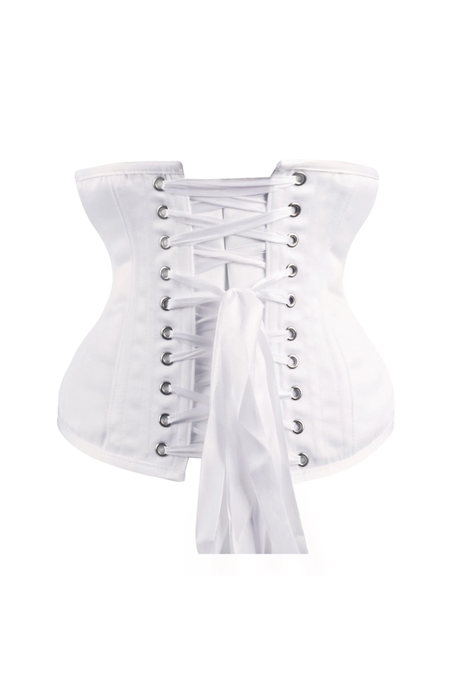 Instant Shape White Satin Underbust 9 Instant Shape White Satin Underbust - Image 9