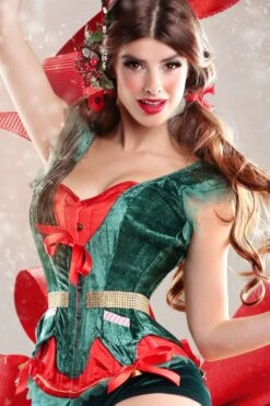 Christmas Elf Steel Boned Corset -Corset Story elf 1 803e05bb f338 48b4 a538 81187e5fc95e