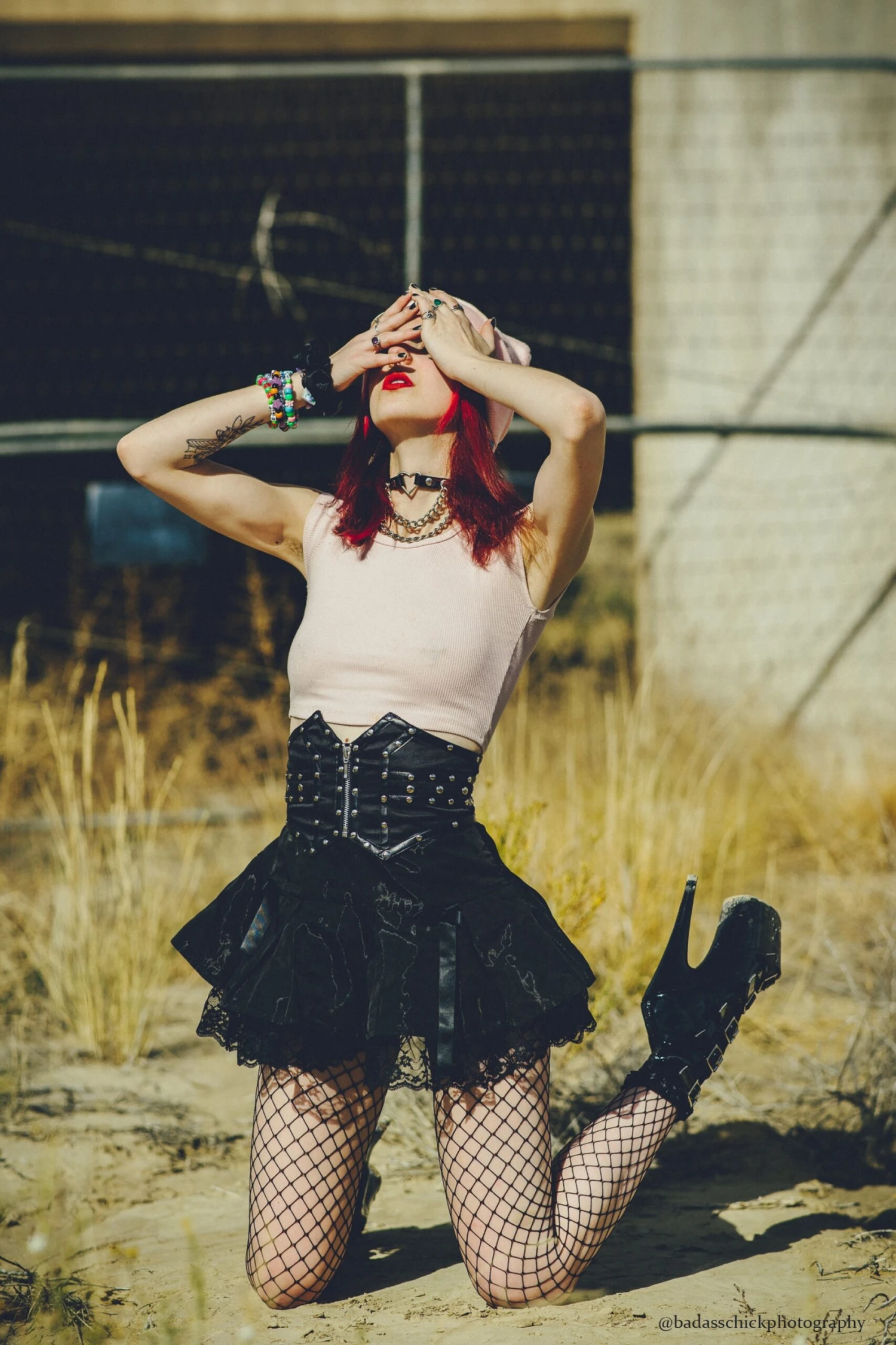 Studded Black Corset Inspired Belt 6 Studded Black Corset Inspired Belt - Image 6