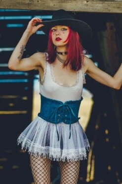 Steel Boned Denim Corset Inspired Belt -Corset Story sc 2108 2 9944846f 5ace 4c21 9136 1cb67c58e661