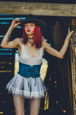 Steel Boned Denim Corset Inspired Belt -Corset Story sc 2108 5 55d229d2 0e8b 4453 9fa4 8da3f7e54bad